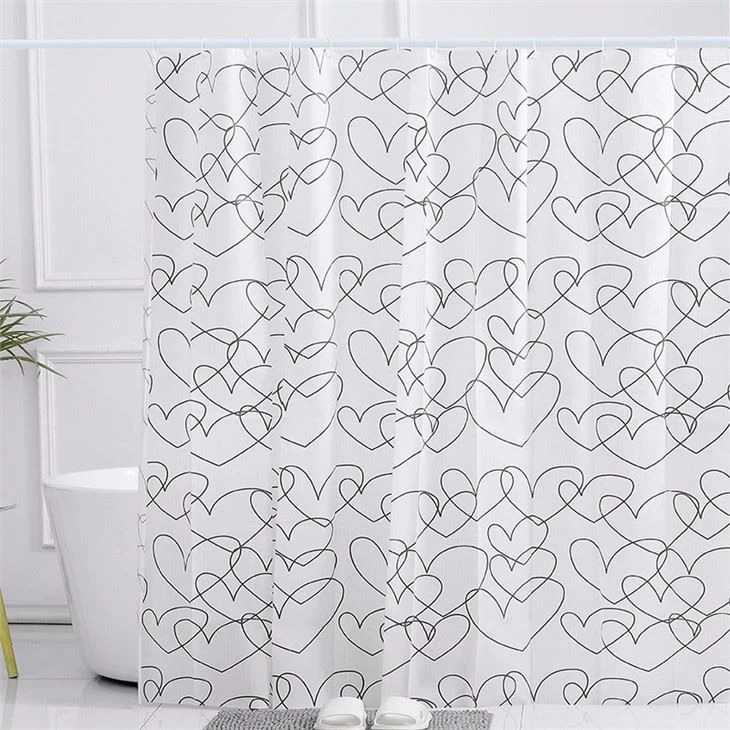 Heart Shower Curtain